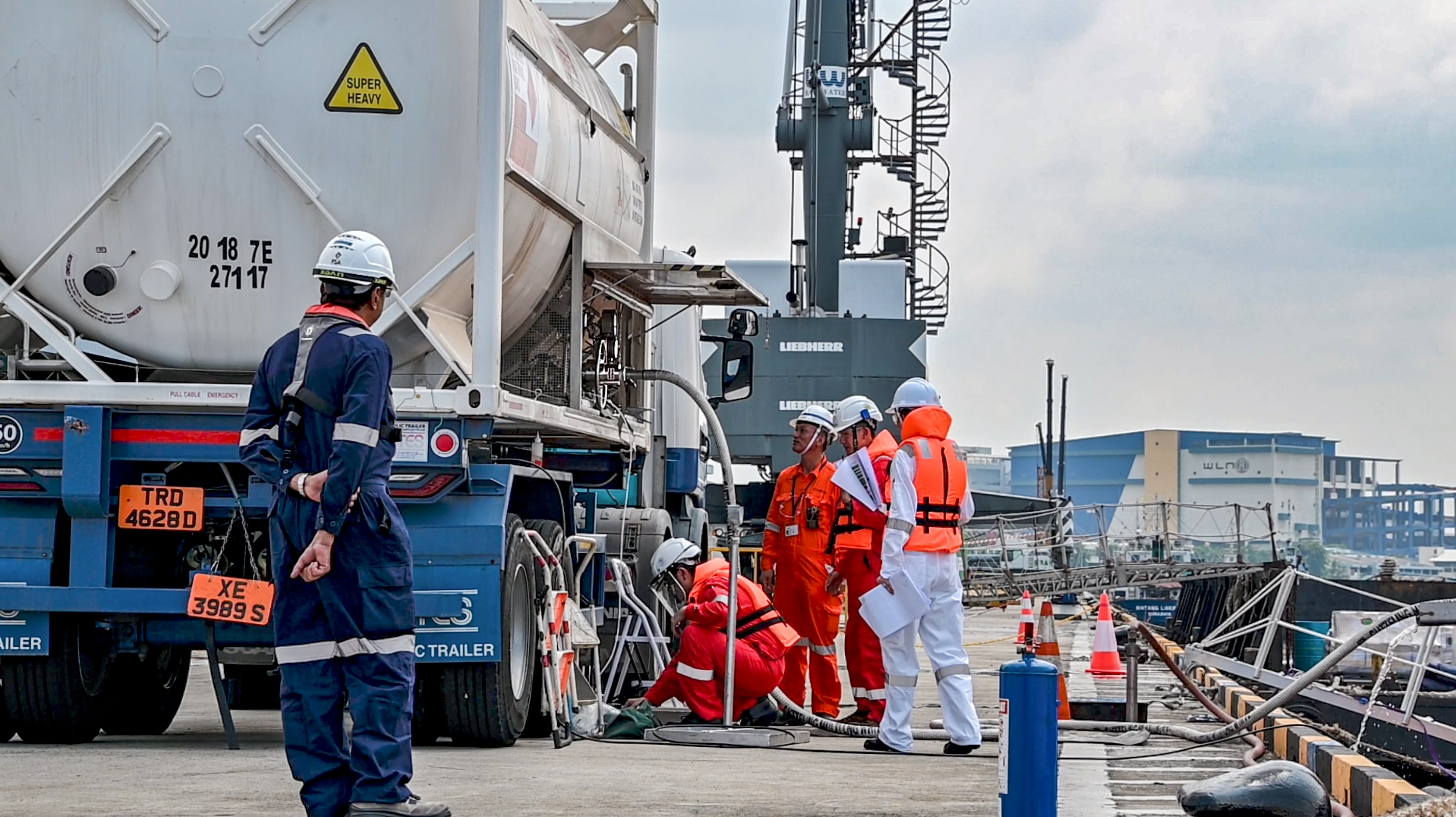 Pavilion Energy’s LNG bunkering operations in Singapore