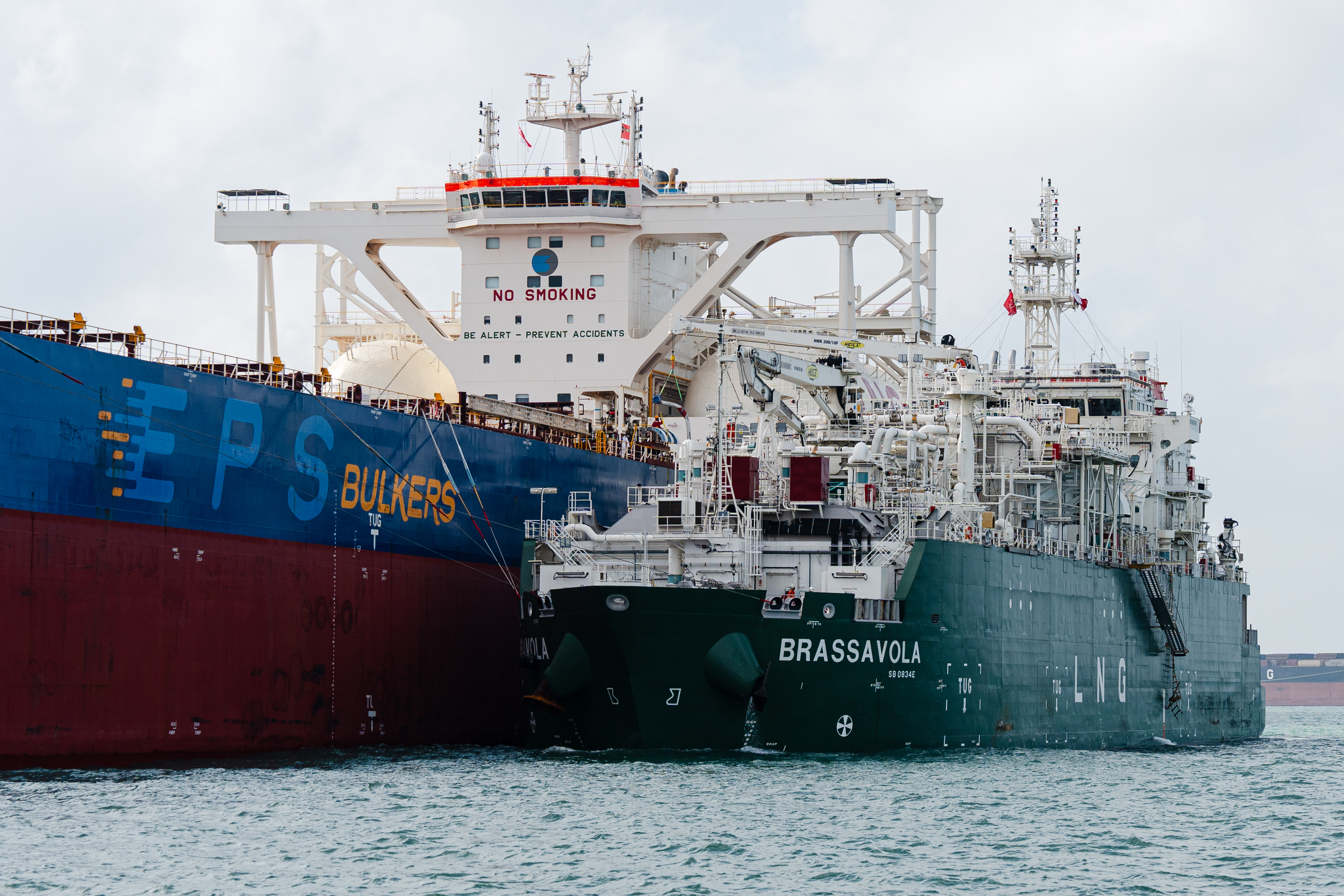 Pavilion Energy's first STS LNG bunkering operation to Rio Tinto